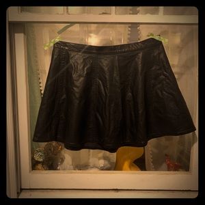 Forever 21 Pleather Mini Dress